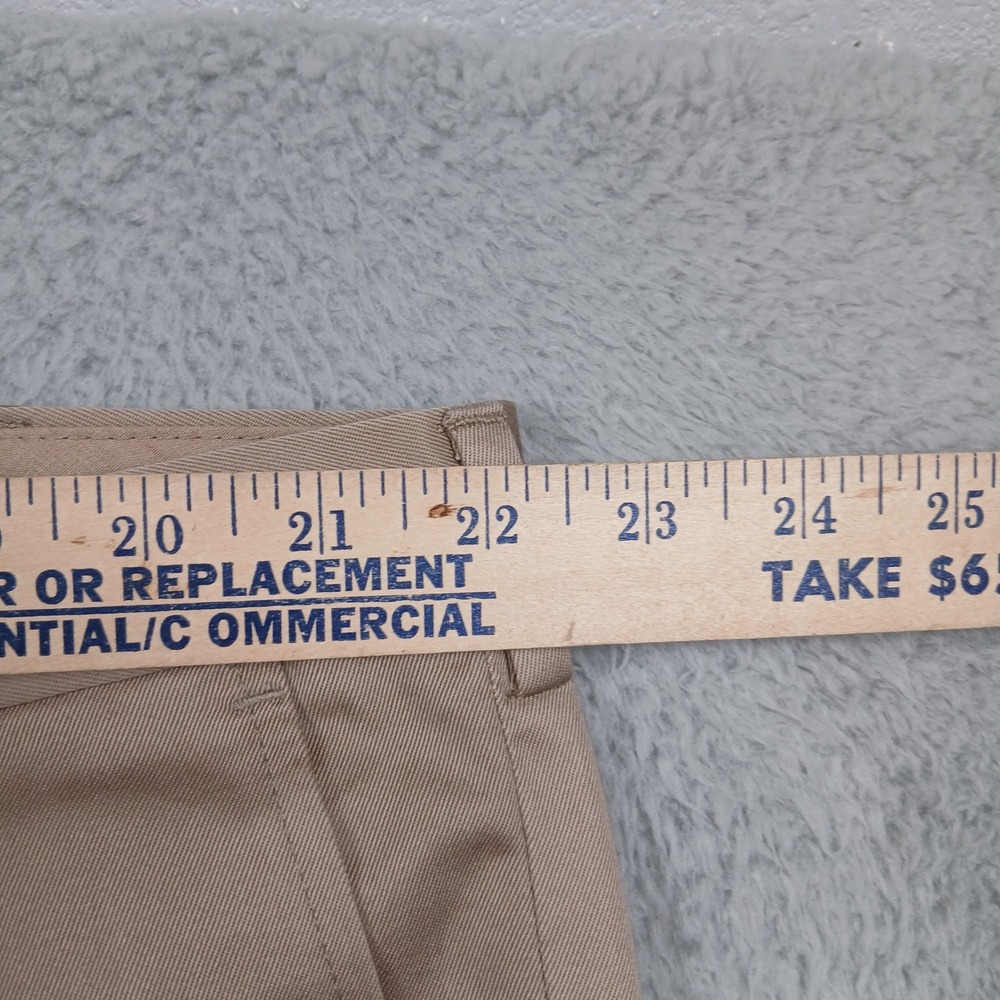 Jos A Bank Traveler Pants Men 44x29 Khaki Cotton Wrinkle Water‎ Resistant NWT - Picture 8 of 9